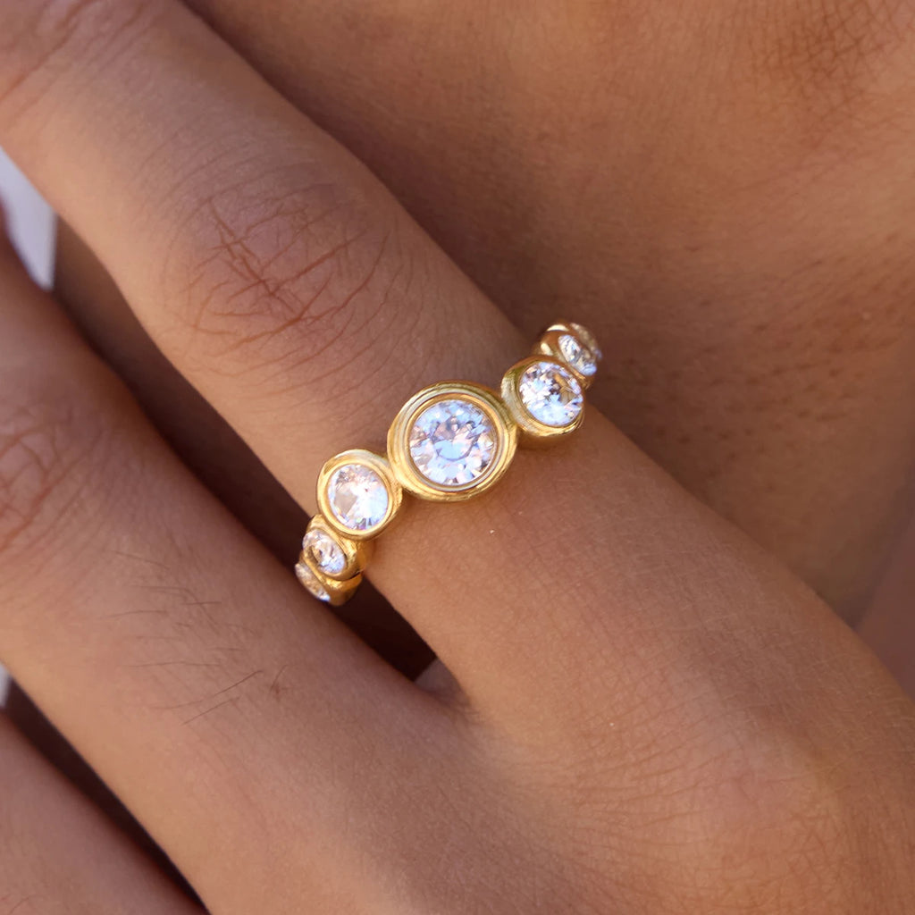 Trinity Spark Ring