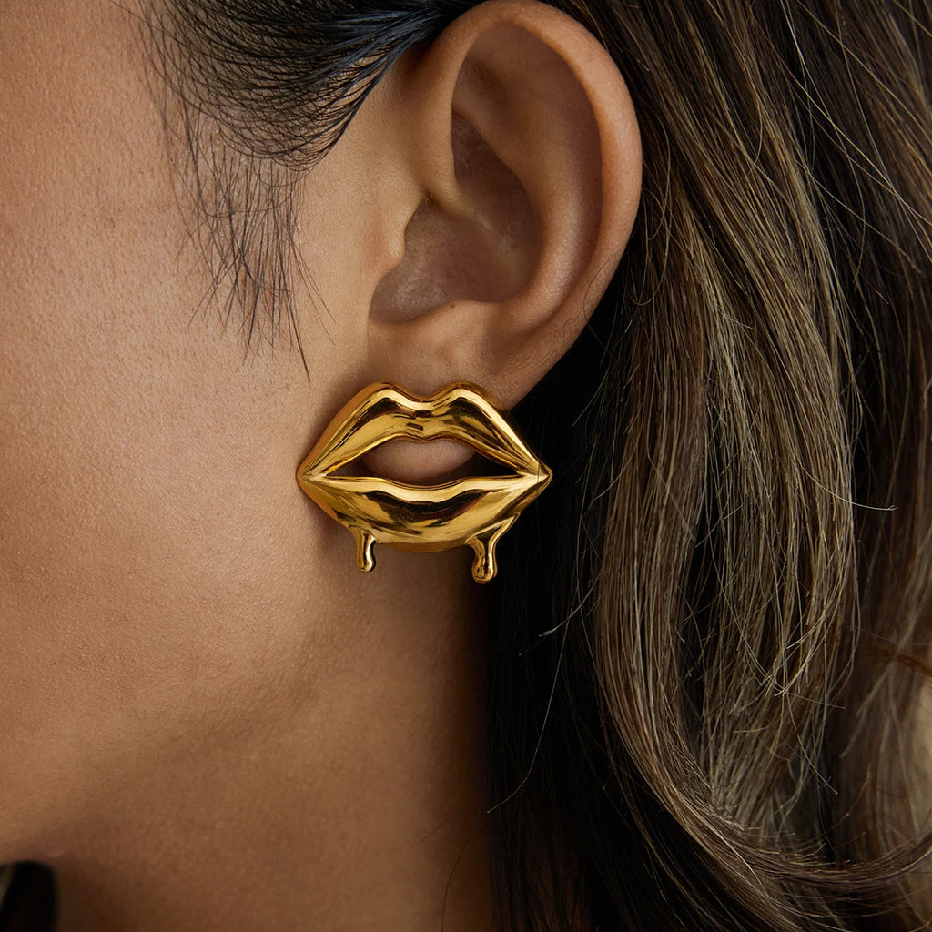 Luxe Lips Earrings