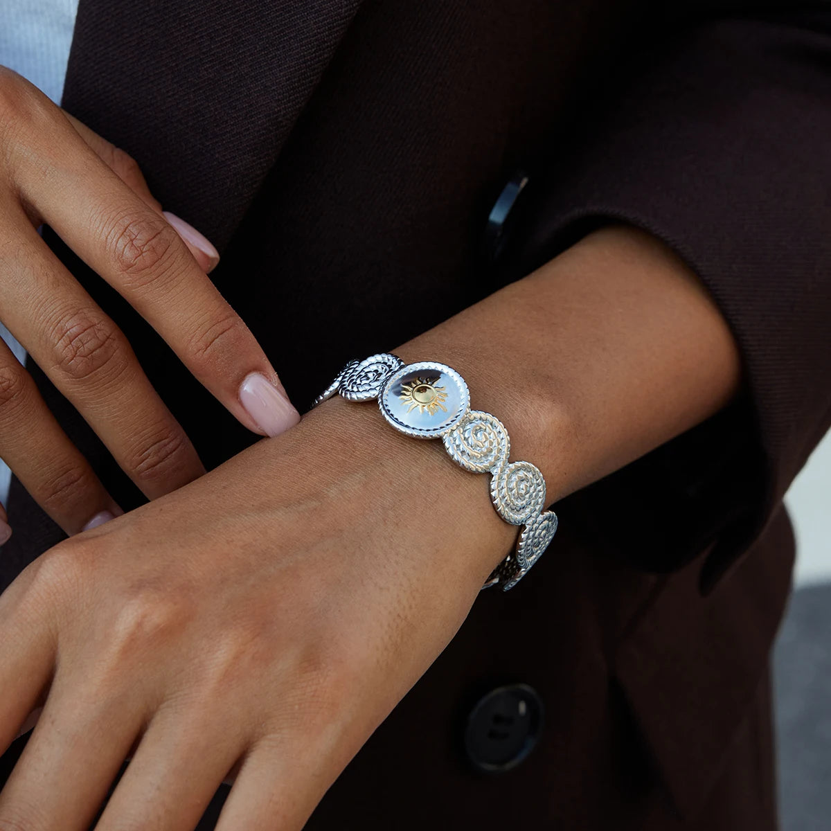 Silver Saphir Bracelet