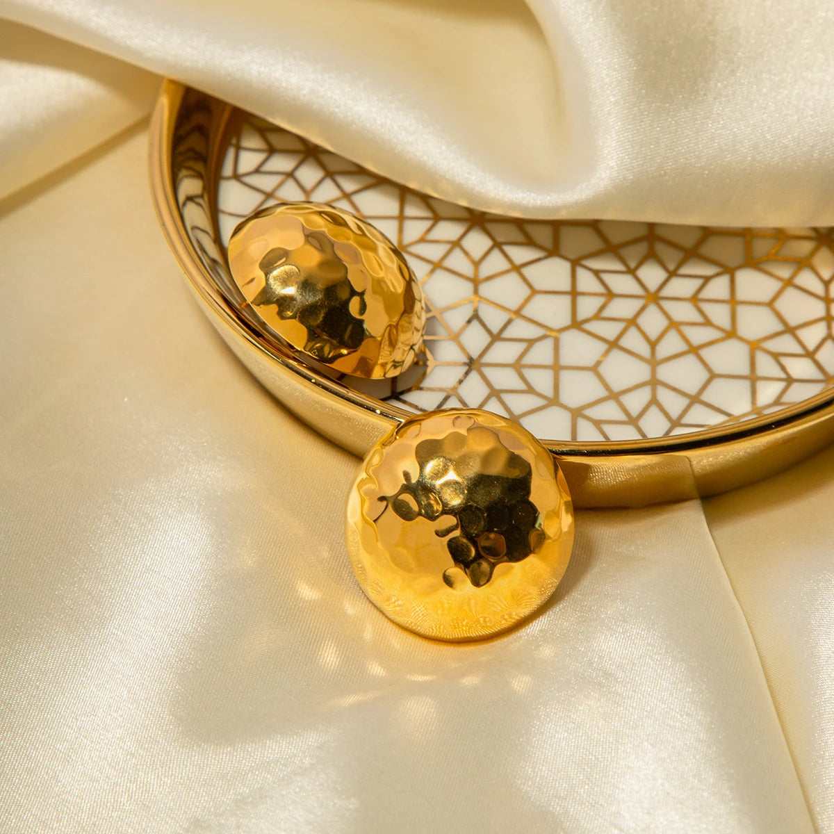Golden Moon Earrings