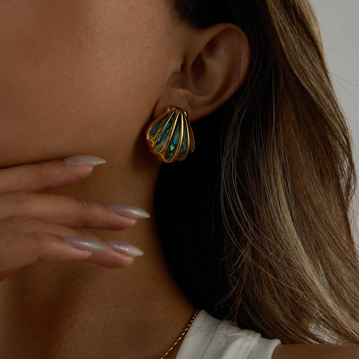 Mermaid Shell Earrings