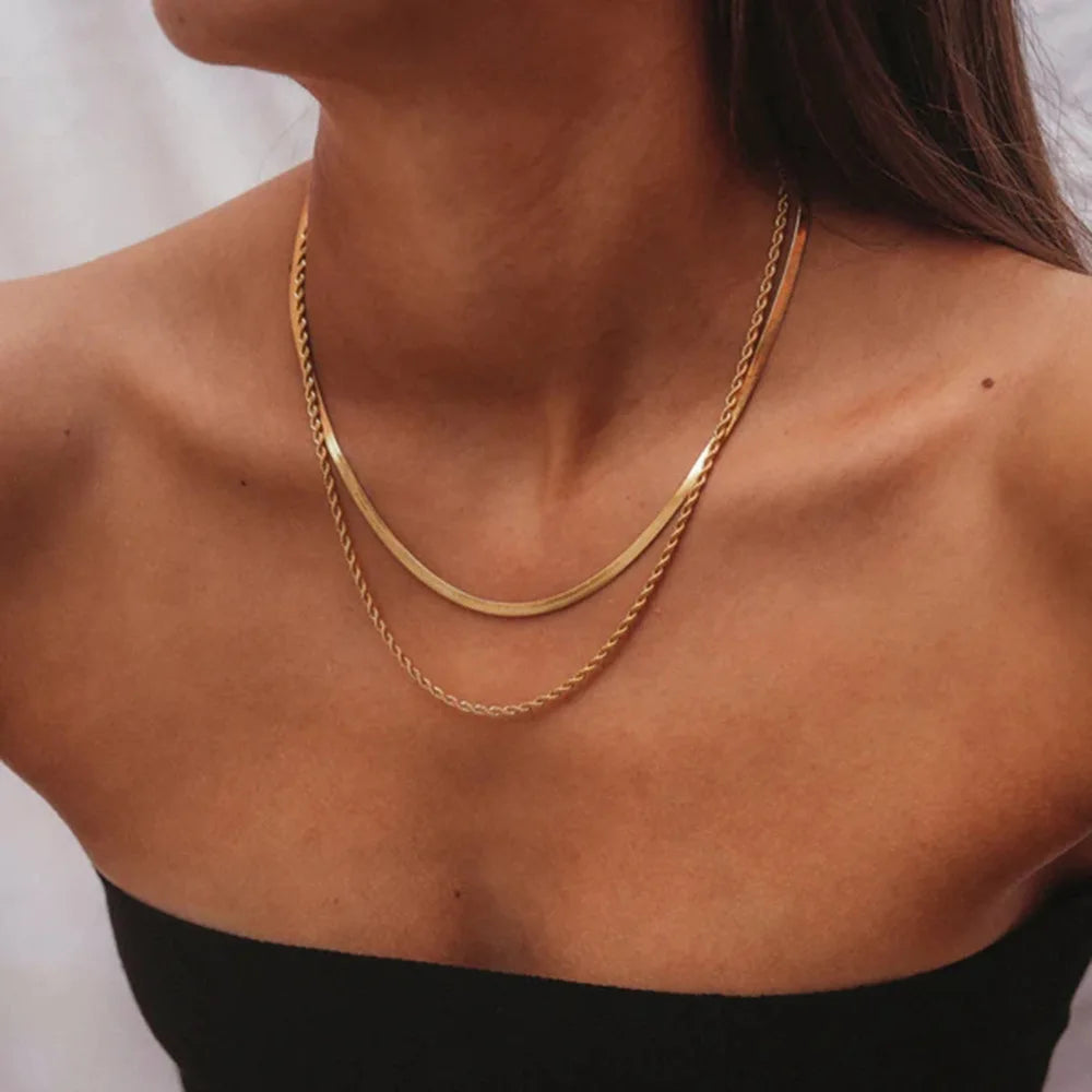 Layered Glow Necklace