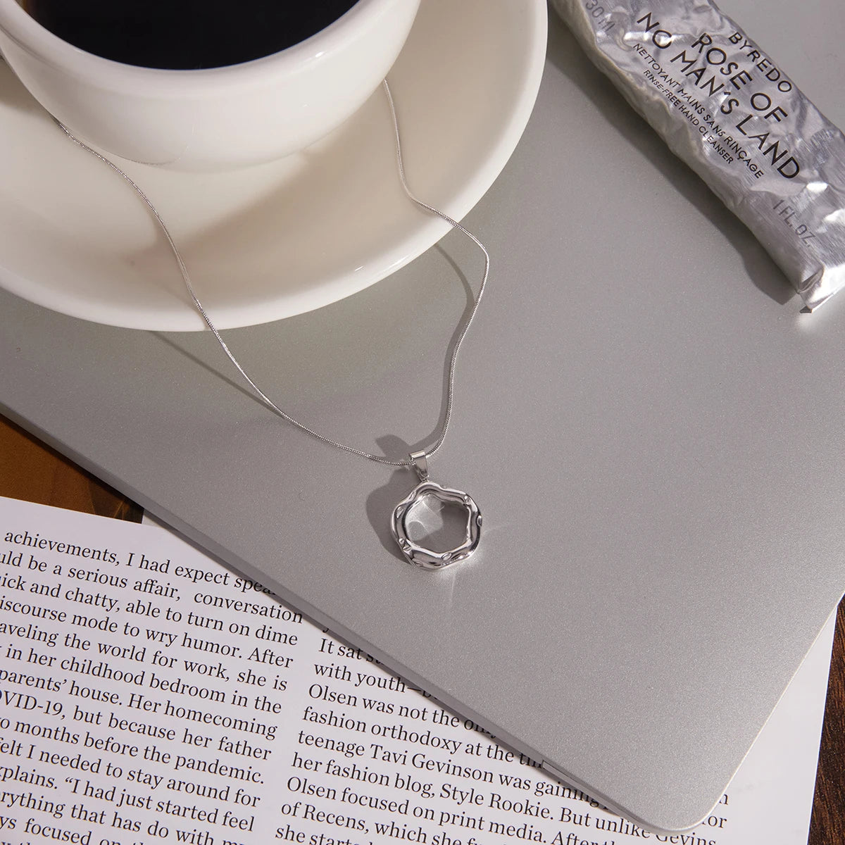Liora Silver Necklace