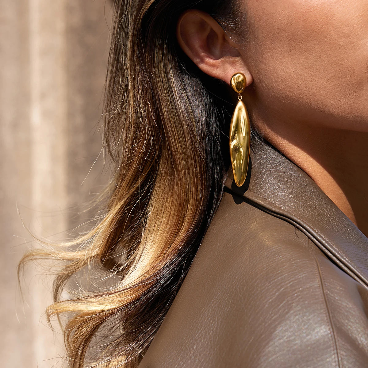 Golden Muse Earring