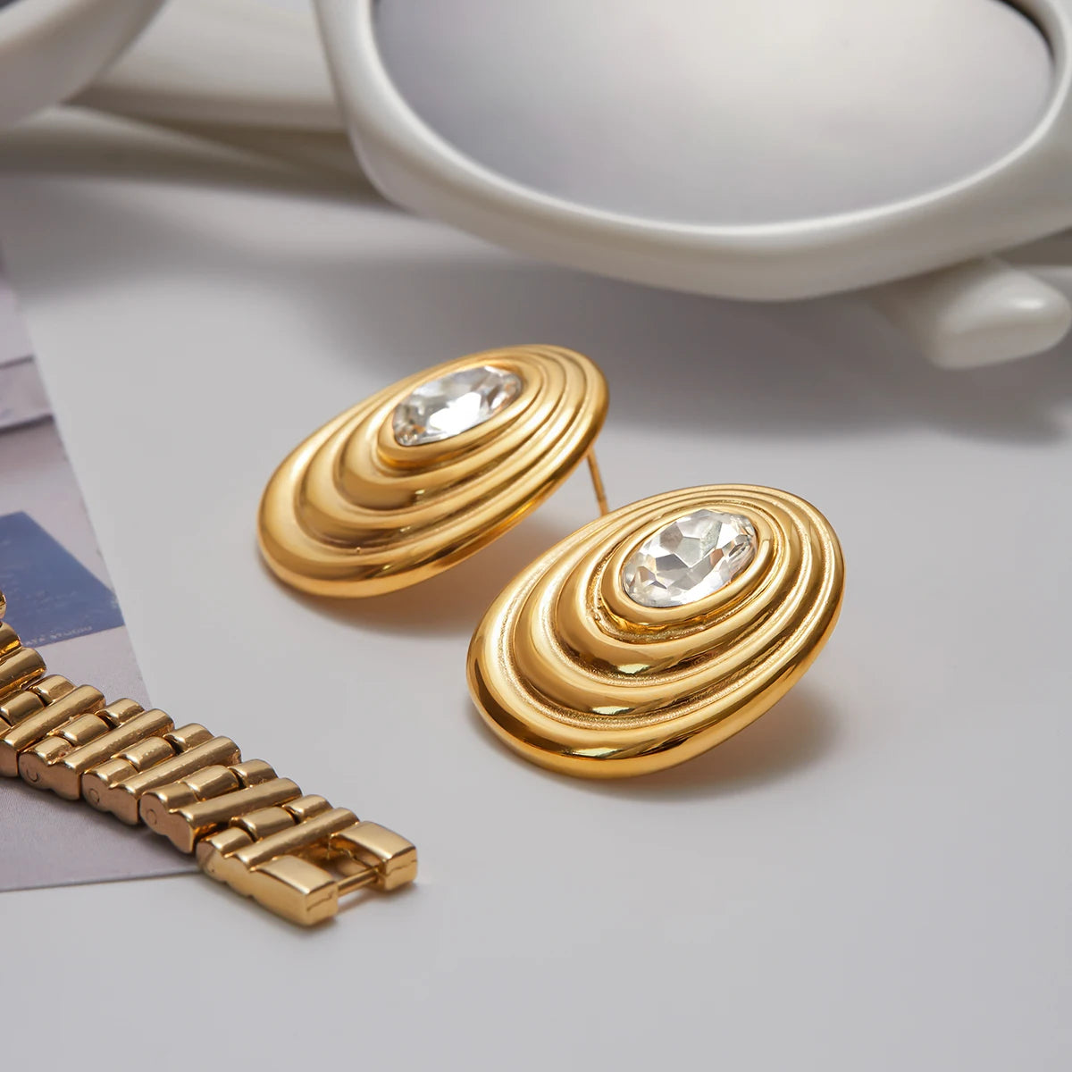 Golden Halo Earrings