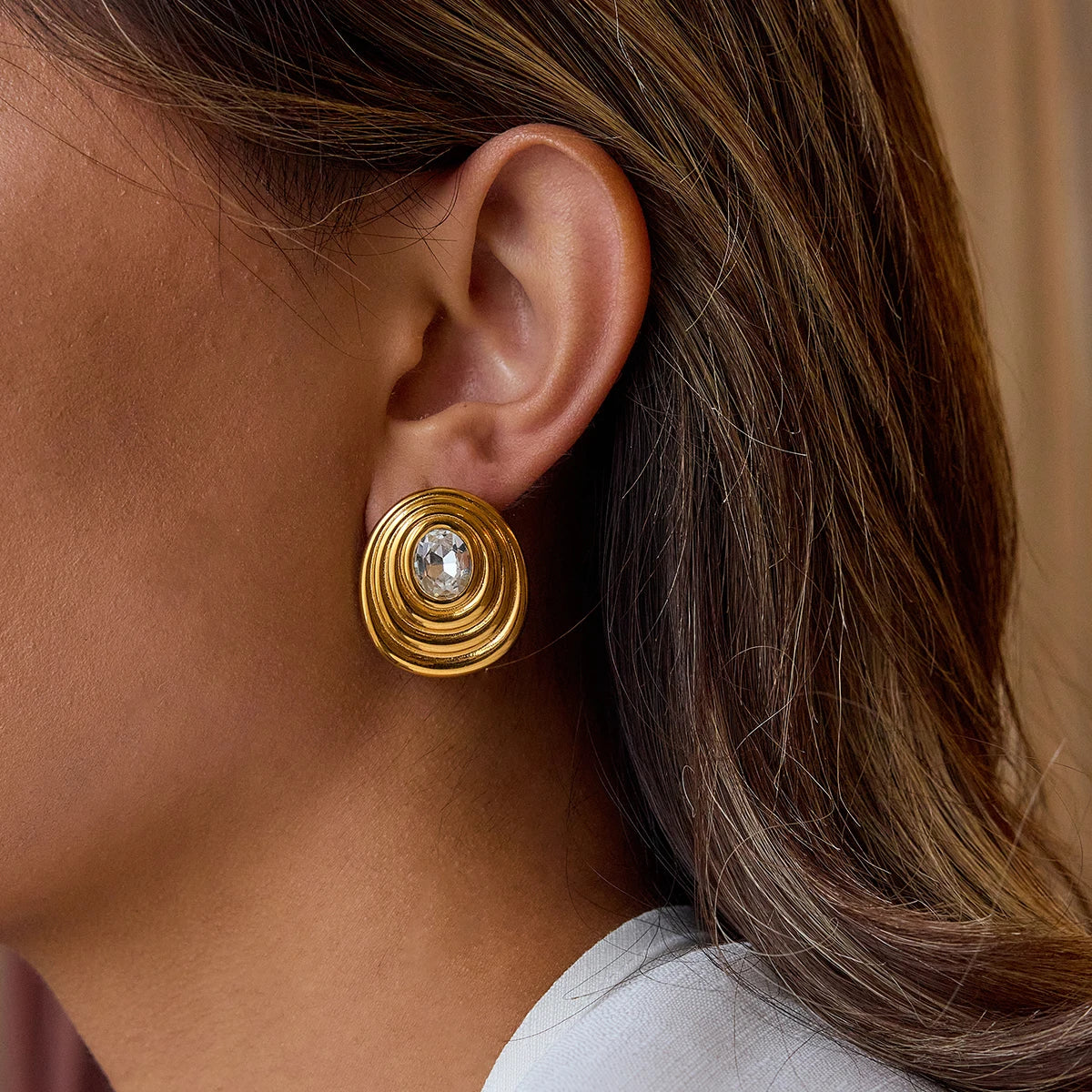 Golden Halo Earrings