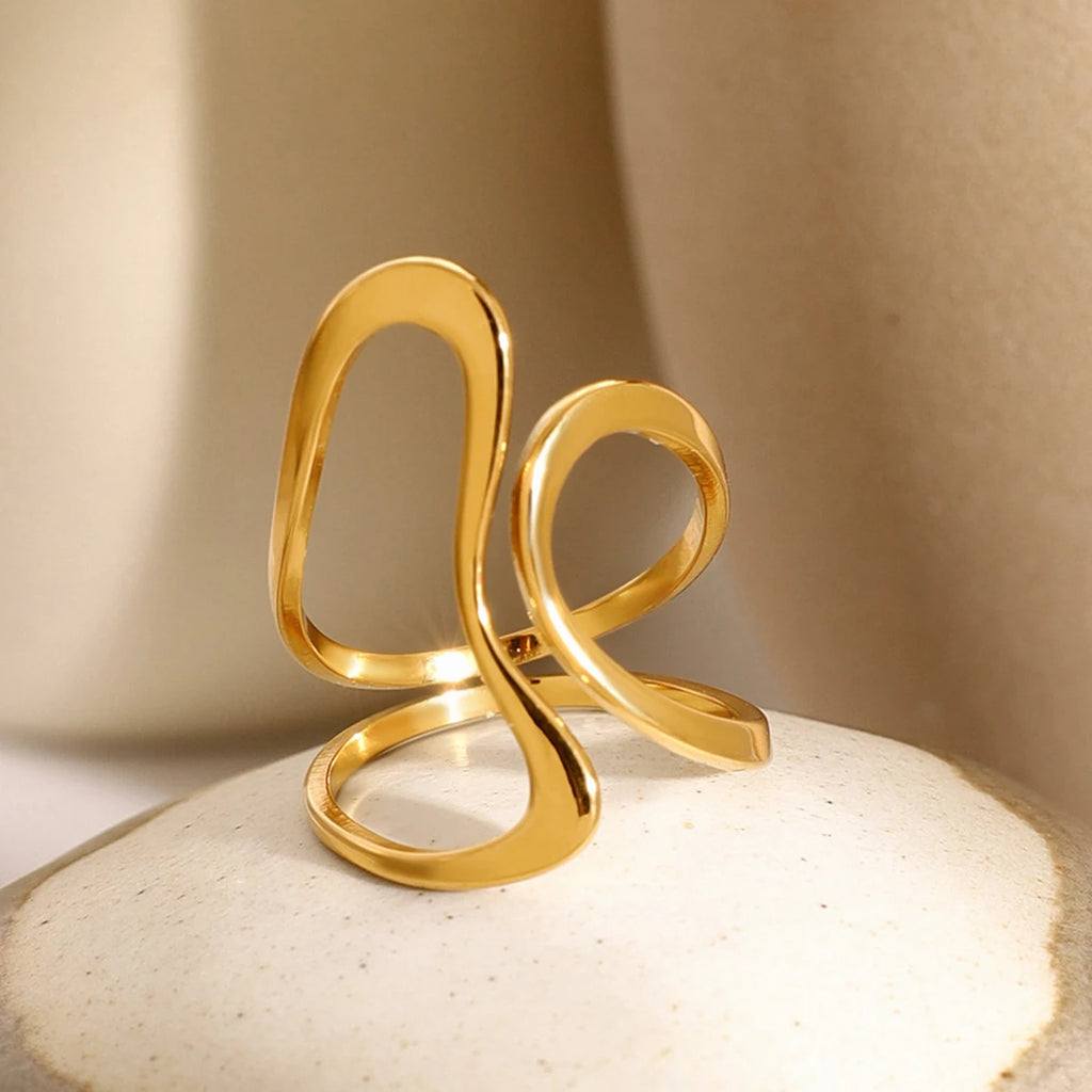 Wave Wrap Ring