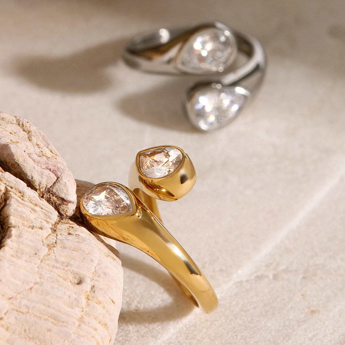 Luna Drop Ring