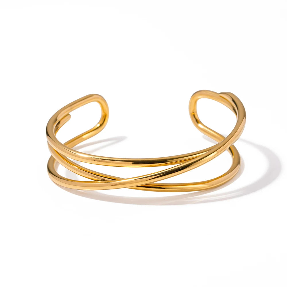 Golden Layered Bracelet