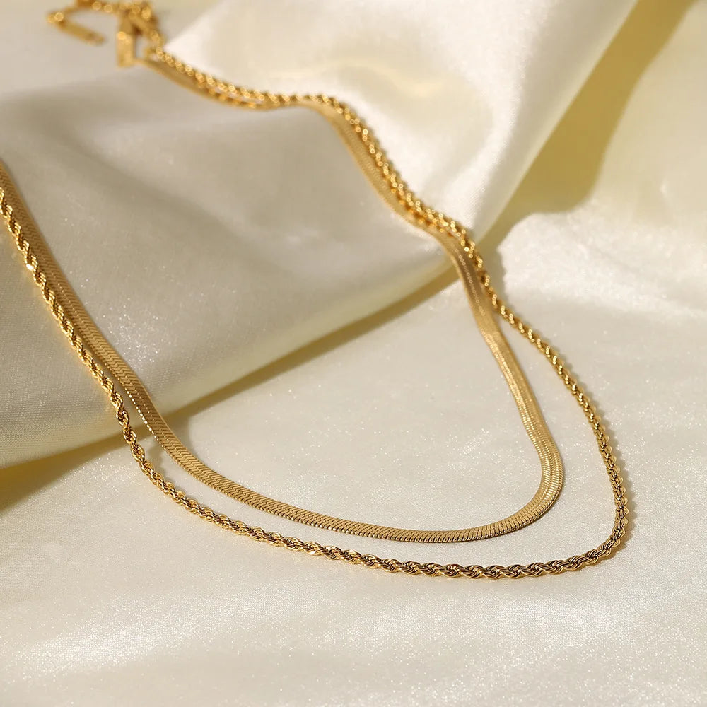 Layered Glow Necklace
