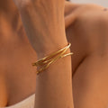 Golden Layered Bracelet