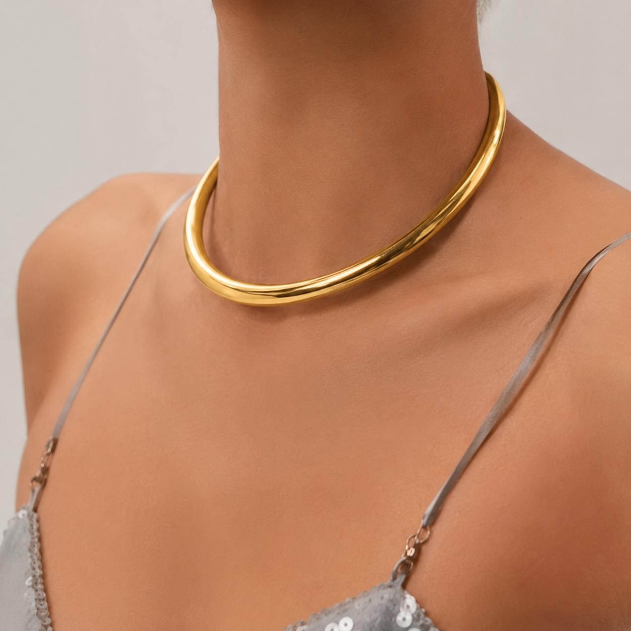 Eclipse Collar Necklace