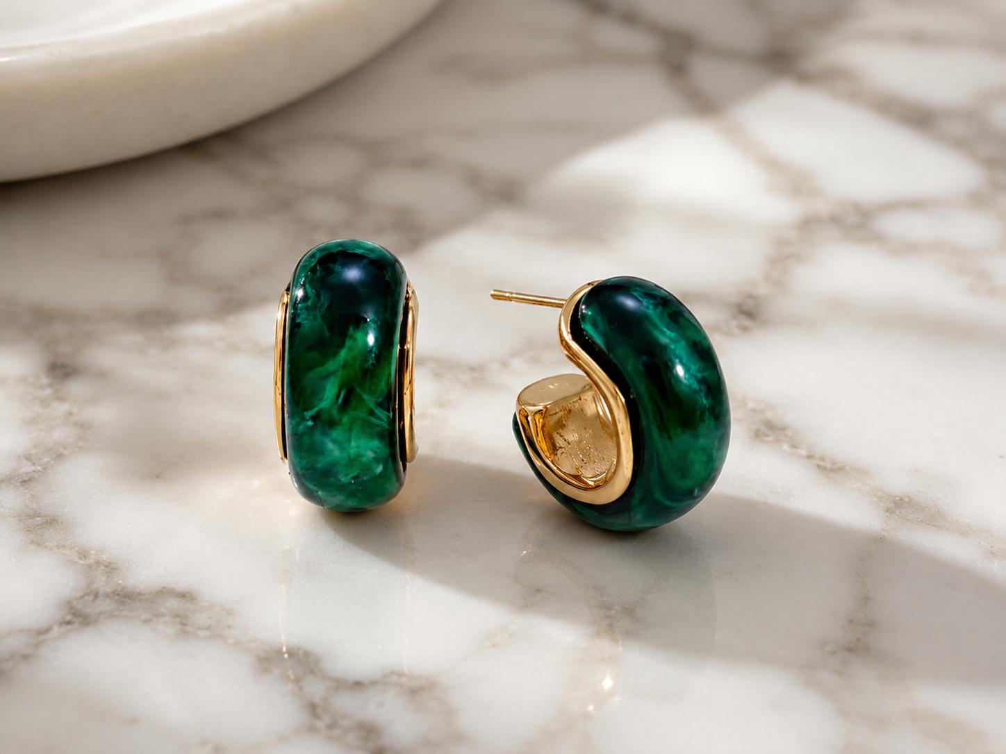 Amber Elegance Earrings