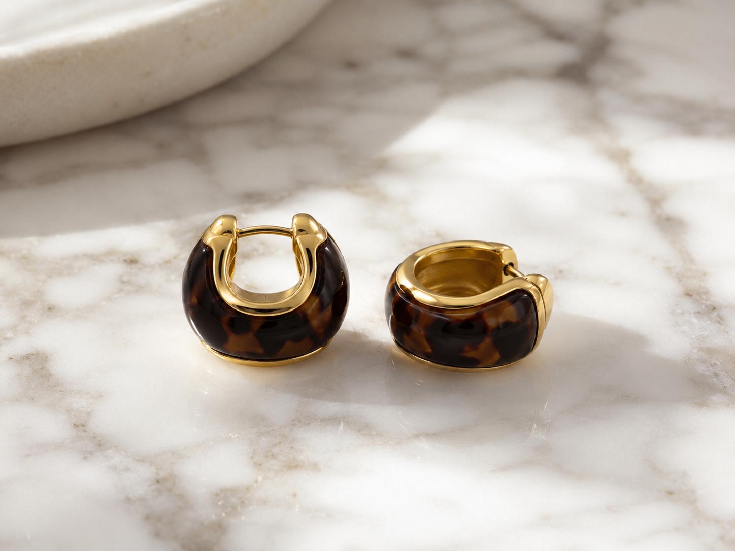 Amber Elegance Earrings