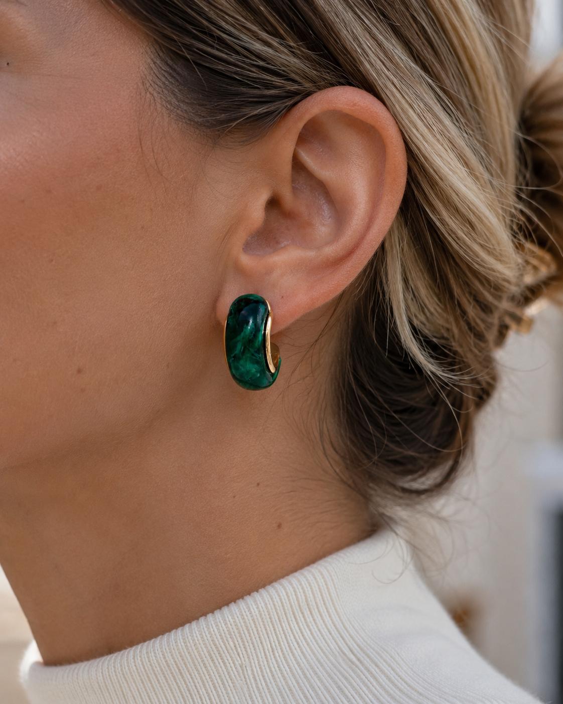 Amber Elegance Earrings