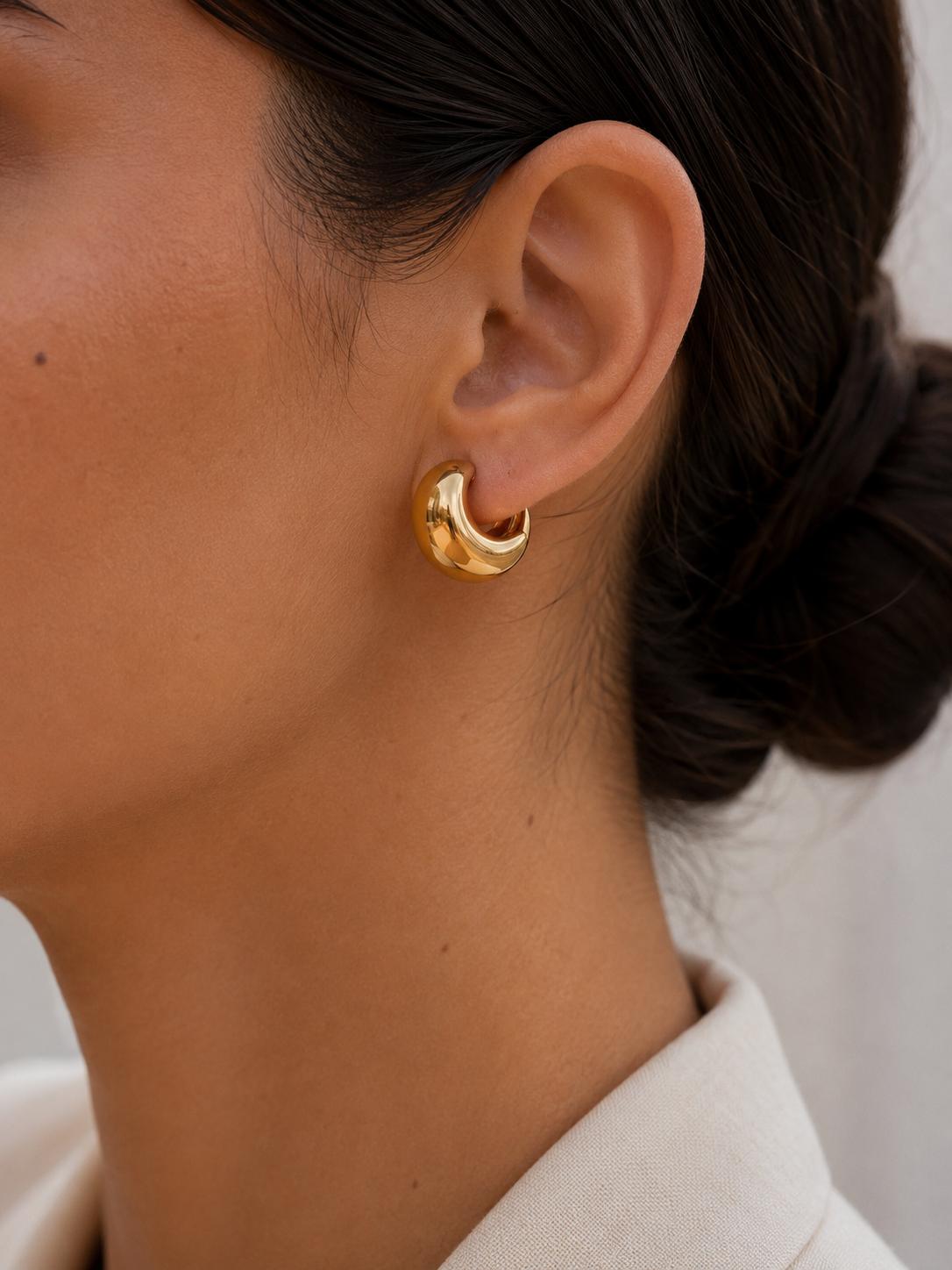 Luna Dome Earrings